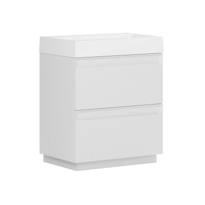 Тумба Базель Н 70-02 белый матовый (18) - изображение 1 Тумба Базель Н 70-02 белый матовый (18) - изображение 1