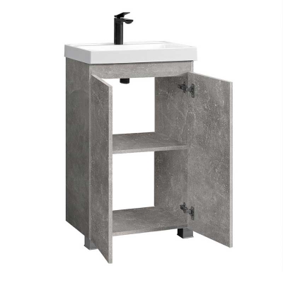 Тумба Бостон Н 50 бетон Чикаго светло-серый (31) - изображение 2