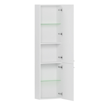 Шкаф навесной Портленд ПН 40 Белый глянцевый (1) - изображение 2