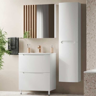 Тумба Ганновер Н 60-02 белый глянцевый (1) - изображение 3