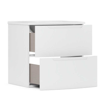 Тумба Ганновер Н 80-02 белый глянцевый (1) - изображение 2