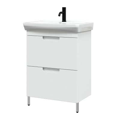 Тумба Мадейра Н 55-02, Белый глянцевый (1) - изображение 2