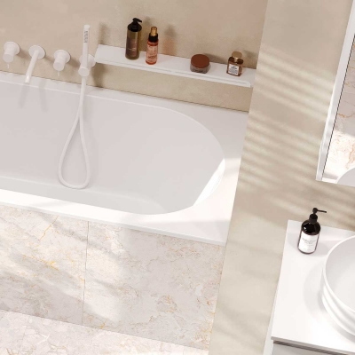 Ванна Борнео 170x75, Белый - изображение 4