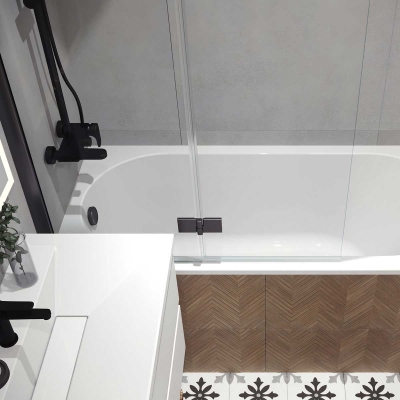 Ванна Борнео 180x80, Белый - изображение 4