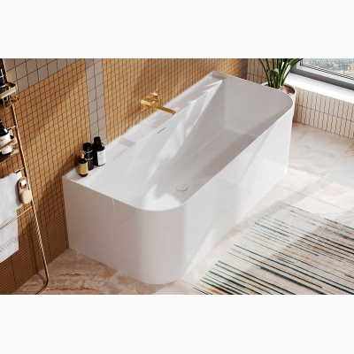 Ванна Атланта ВА-1700, Белый матовый (18), T [Solid Surface] - изображение 4