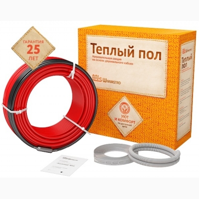 Кабель нагревательный Warmstad WSS 67,5 м/1060 Вт, Арт.2208348 - изображение 1