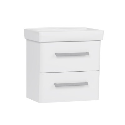 Тумба Портленд НП 55-02 белый глянцевый (1) - изображение 1