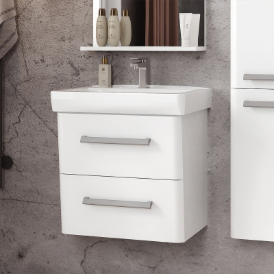 Тумба Портленд НП 55-02 белый глянцевый (1) - изображение 3