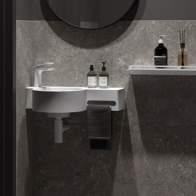 Умывальник Белюкс Аврора 550-01, Белый матовый - изображение 4 Умывальник Белюкс Аврора 550-01, Белый матовый - изображение 4