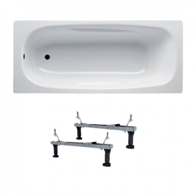 Ванна стальная BLB Universal Anatomica 170*75, с шумоиз-ей и ножками (к-т 2 шт) - изображение 1 Ванна стальная BLB Universal Anatomica 170*75, с шумоиз-ей и ножками (к-т 2 шт) - изображение 1