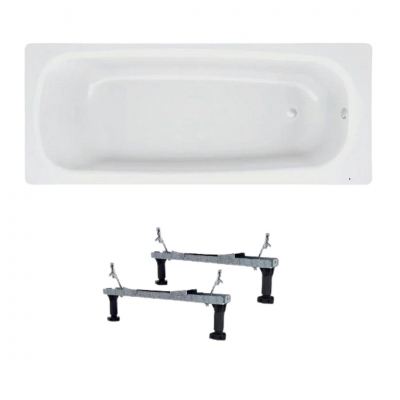 Ванна стальная BLB Universal 150*70, с шумоиз-ей и ножками (к-т 2 шт) - изображение 1 Ванна стальная BLB Universal 150*70, с шумоиз-ей и ножками (к-т 2 шт) - изображение 1