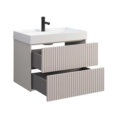 Тумба Сиртаки НП 60-02 Светлый миндаль матовый (180) - изображение 2 Тумба Сиртаки НП 60-02 Светлый миндаль матовый (180) - изображение 2