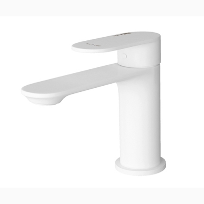 Смеситель Mindel 8503 для умывальника (белый Soft-touch) - изображение 1 Смеситель Mindel 8503 для умывальника (белый Soft-touch) - изображение 1