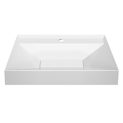 Умывальник Триумф 600 Белый матовый (18), [Solid Surface] - изображение 1