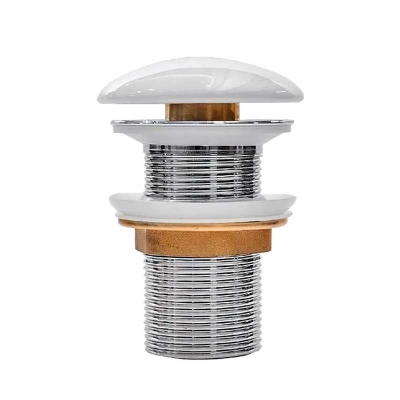 Донный клапан Axus 65*100 (dk01w) белый, арт. dk01w - изображение 1