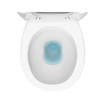 Напольный унитаз-компакт Керамин Гранд-N-C Инкоэр двухрежимный Боковой подвод (с жестким сиденьем) - изображение 4