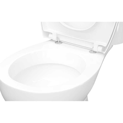 Напольный унитаз-компакт Керамин Гранд-N-C Инкоэр двухрежимный Боковой подвод (с жестким сиденьем) - изображение 4