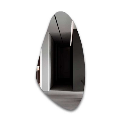 Зеркало 1100*550 4мм фиг.с шлиф.кромкой, арт. А-050 - изображение 1