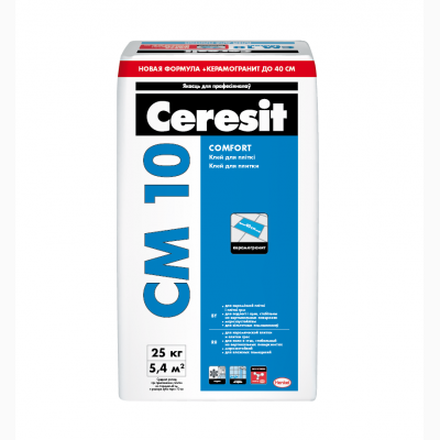 Клей для плитки Ceresit СМ 10 25 кг - изображение 1