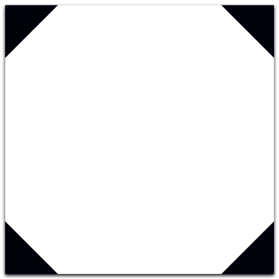 Керамогранит Керамин Неро-Бьянко 5Д тип 1 200х200 - изображение 1