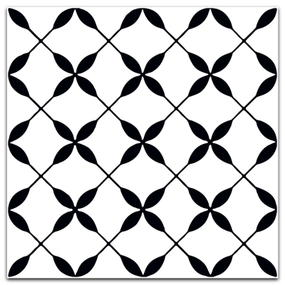 Керамогранит Керамин Неро-Бьянко 5Д тип 3 200х200 - изображение 1