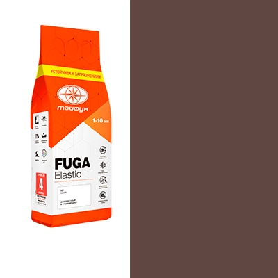 Фуга Тайфун Elastic каштановая 209, 2 кг - изображение 1 Фуга Тайфун Elastic каштановая 209, 2 кг - изображение 1