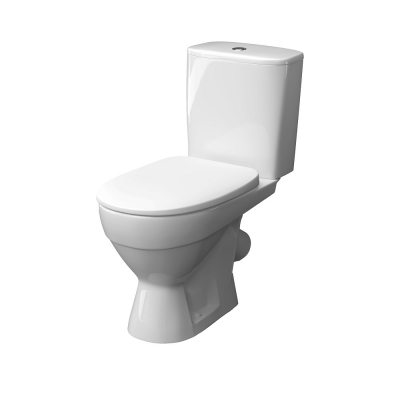 Напольный унитаз-компакт Керамин Толедо МЛ Дуал белый - изображение 1