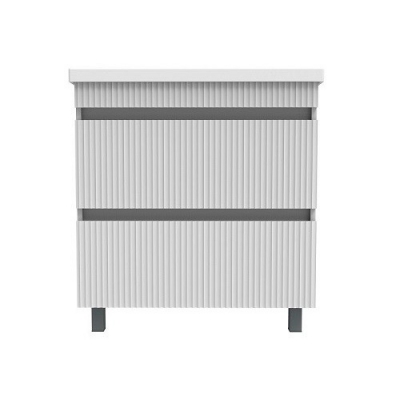 Тумба под умывальник Виго 60 арт. 68.01, Белый матовый - изображение 1