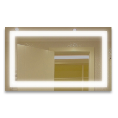 Зеркало бытовое навесное с подсветкой 600*1000 ЗП-42 - изображение 1