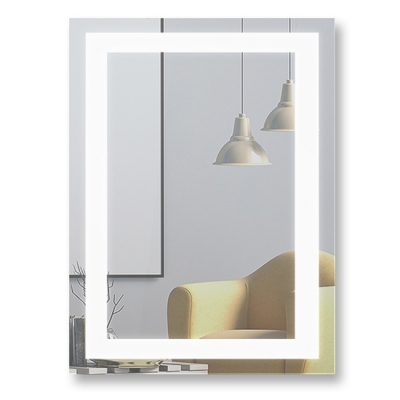 Зеркало бытовое навесное с подсветкой 600x800 ЗП-43 - изображение 1